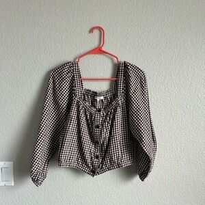 Madewell Gingham Blouse